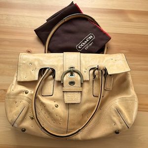 Coach Purse with Rhinestones and Studs